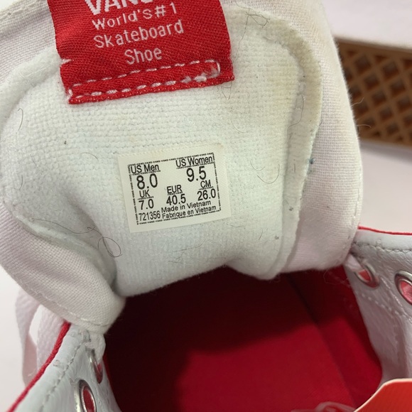 Vans Sk8-Hi Pro Red - Picture 7 of 7